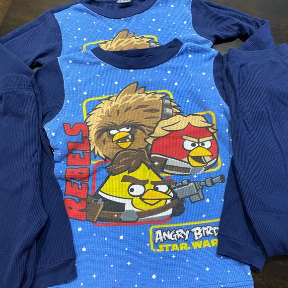 2- Set of Pajamas Angry Birds Star Wars Size Boys 10 - Picture 5 of 15